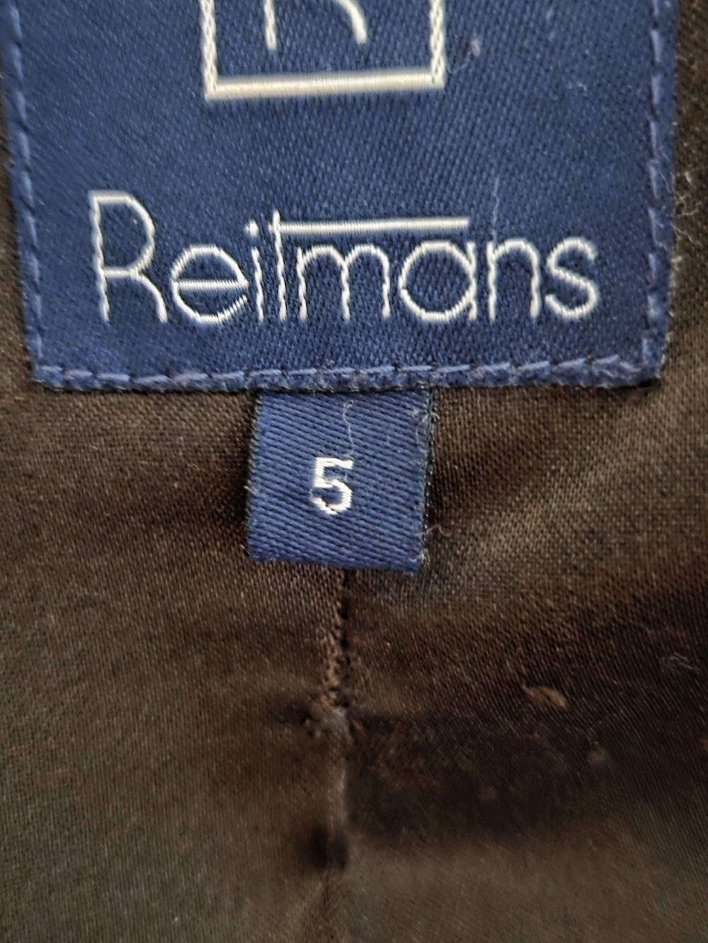 Reitmans Brown Double-Breasted Wool Pea Coat - Picture 5 of 5